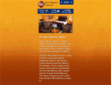 Tablet Screenshot of bwsantafehotel.com